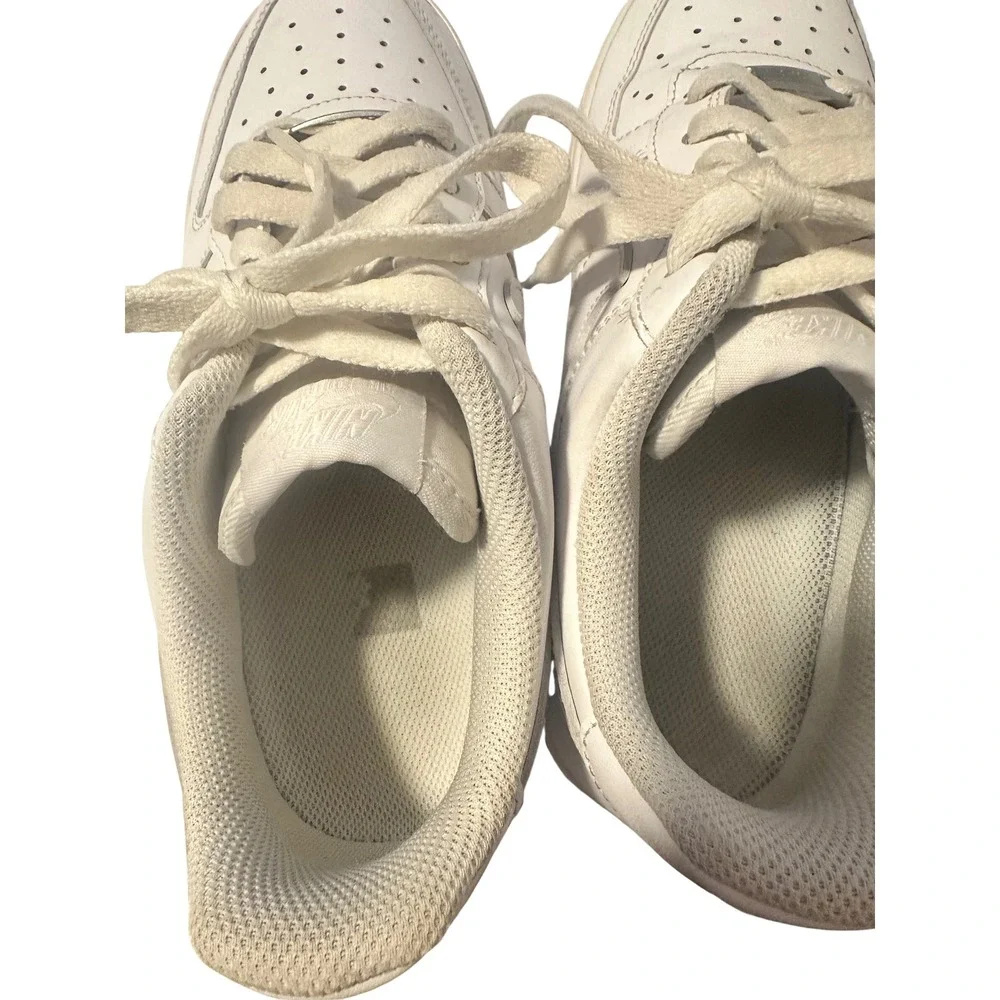 Nike Air Force 1 Low White Leather Sneakers 315122-111 Mens Shoes